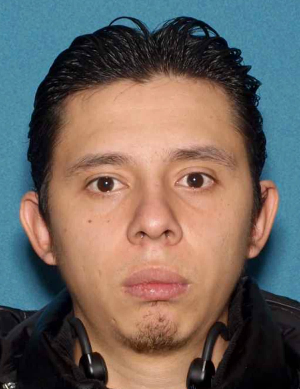 Leiner Miranda Lopez, 26, is also being sought by police and faces the same charges as Mr Santana (Hudson County Prosecutor’s Office)