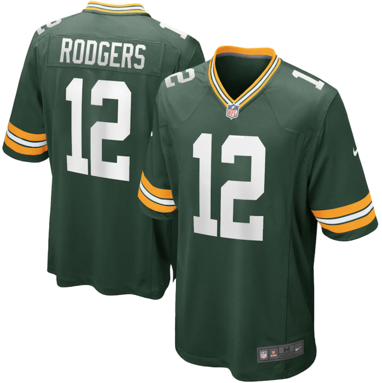 <p><a href="https://go.redirectingat.com?id=74968X1596630&url=https%3A%2F%2Fwww.nflshop.com%2Fmens_green_bay_packers_aaron_rodgers_nike_green_game_player_jersey%2Ft-58607932%2Bo-3583%2Bd-45287763%2Bf-558295%2Bz-8-1127105059&sref=https%3A%2F%2Fwww.seventeen.com%2Ffashion%2Fstyle-advice%2Fg27526501%2Fmatching-couple-outfits%2F" rel="nofollow noopener" target="_blank" data-ylk="slk:Shop Now;elm:context_link;itc:0;sec:content-canvas" class="link rapid-noclick-resp">Shop Now</a></p><p>Green Bay Packers Nike Green Game Player Jersey</p><p>$129.99</p>