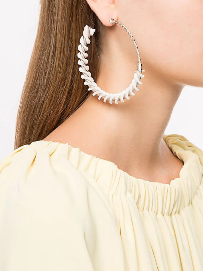 STYLECASTER | Hoop Earrings So Truly Massive You Could Probably Fit Your Head Through Them