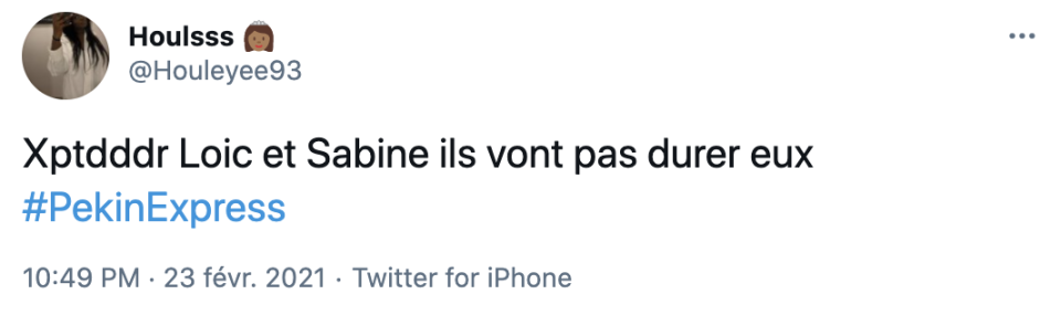 Les internautes prévoient la fin imminente du duo d'inconnus.