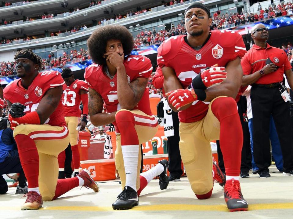 Kaepernick has protested against social and racial injustice (Getty)