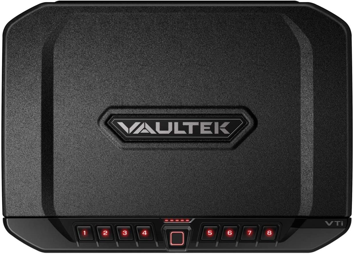 VAULTEK VTi Full-Size Biometric Handgun Bluetooth Smart Safe, Best Handgun Safes