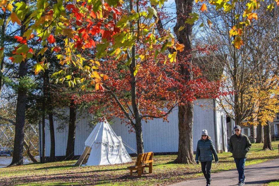 Visit the historic and beautiful Washington Crossing, PA