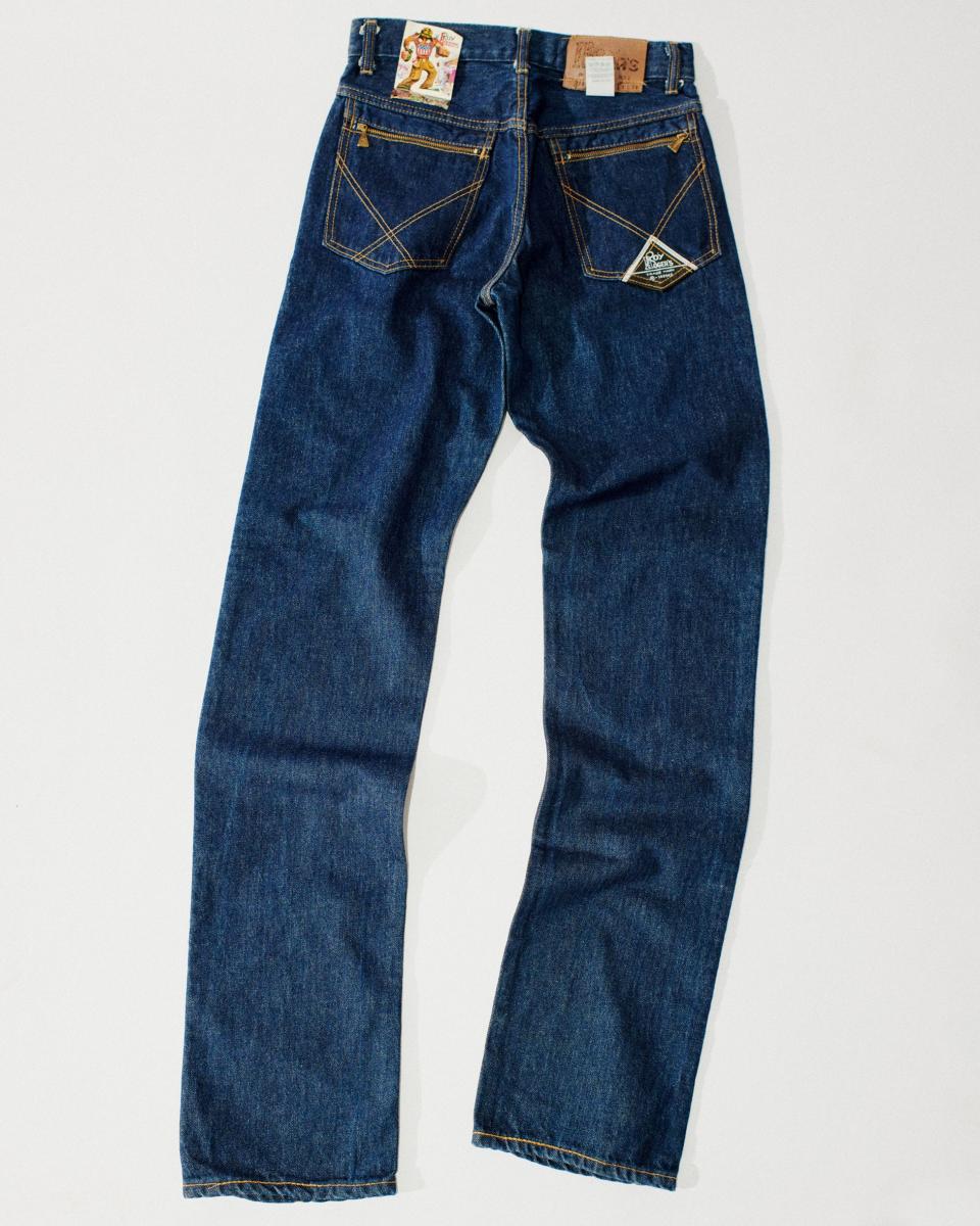 The replica of the first blue jeans pants launched by Roy Roger’s in 1952. - Credit: Courtesy of Roy Roger's