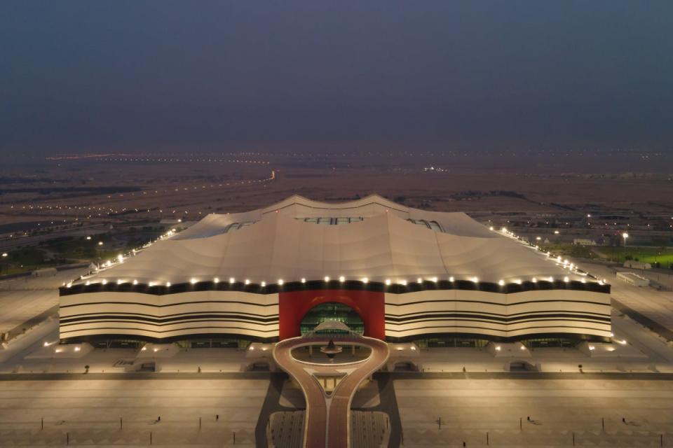 Al Bayt Stadium in Qatar (Getty Images)