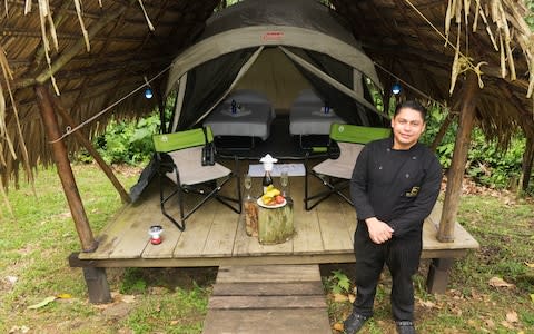 Glamping in the Amazon jungle with Steppes Travel - Credit: Nigel Tisdall