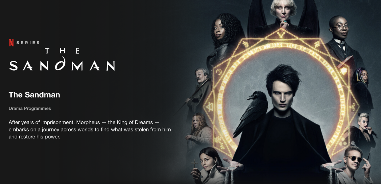 The Sandman drops on Netflix 5 August 2022 (Photo: Netflix)