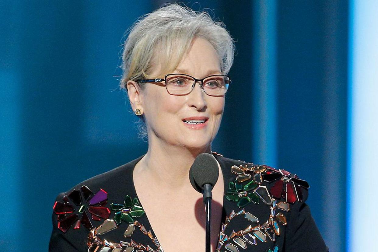 Attacked: Meryl Streep was once violently beaten up: Paul Drinkwater/NBC via AP