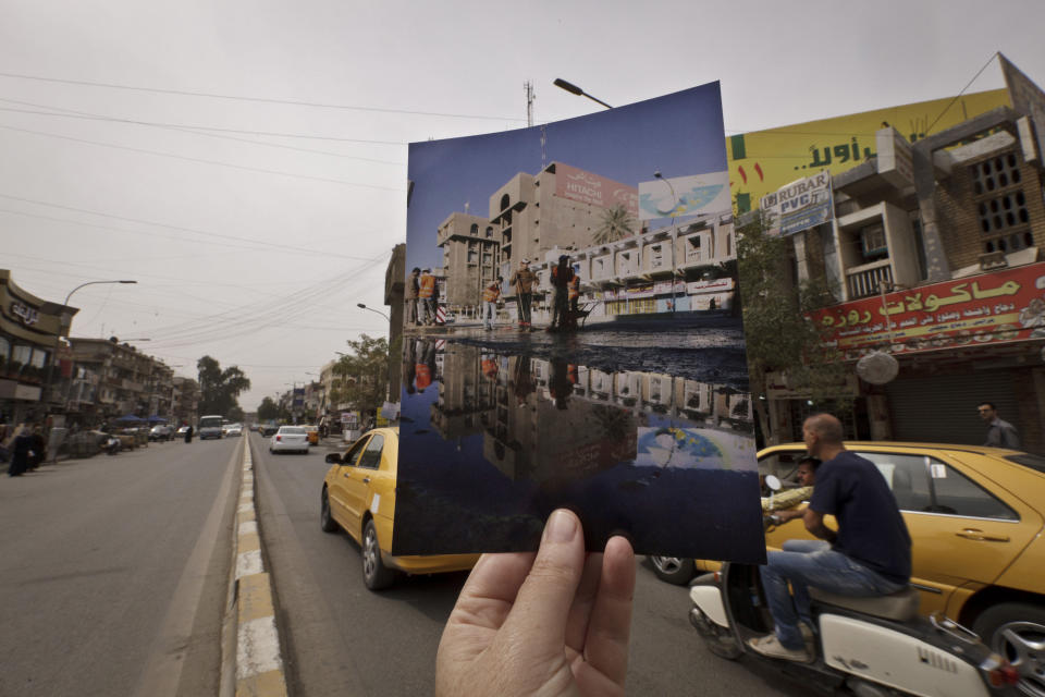 Fotos de Iraq, ayer y hoy