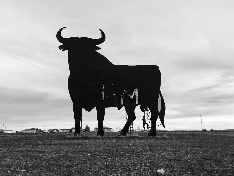 Bull statue. (Jared Schwitzke, Unsplash)