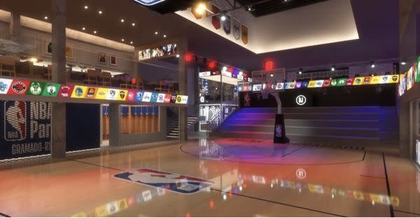 巴西南大河州格拉瑪多將會建成全球最大NBA主題公園。
（圖：nba.com@twitter）
