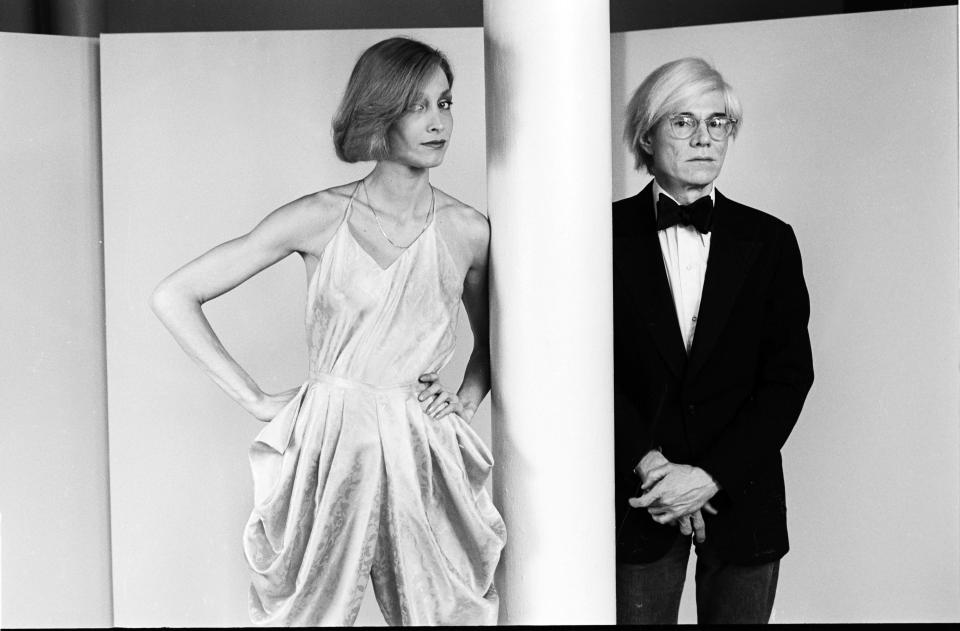 Andy Warhol enjoyed being in front of the camera, according to Makos. - Credit: Courtesy of Christopher Makos