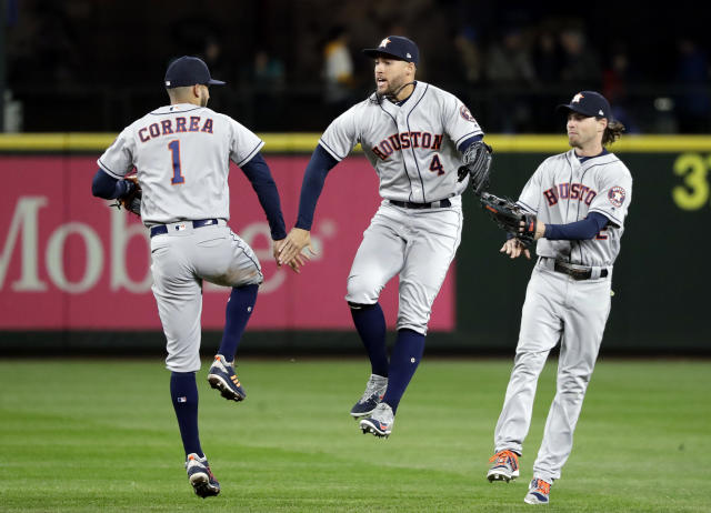 Astros are heavy World Series favorites with four teams left in