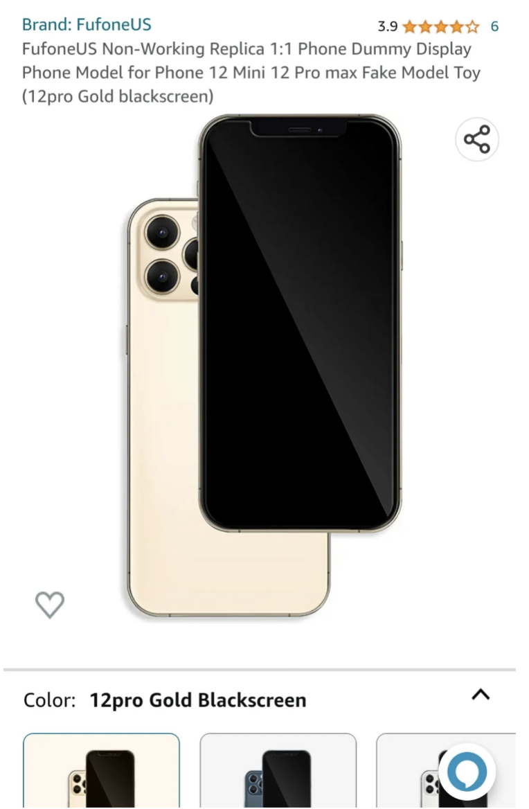 A phone replica for sale