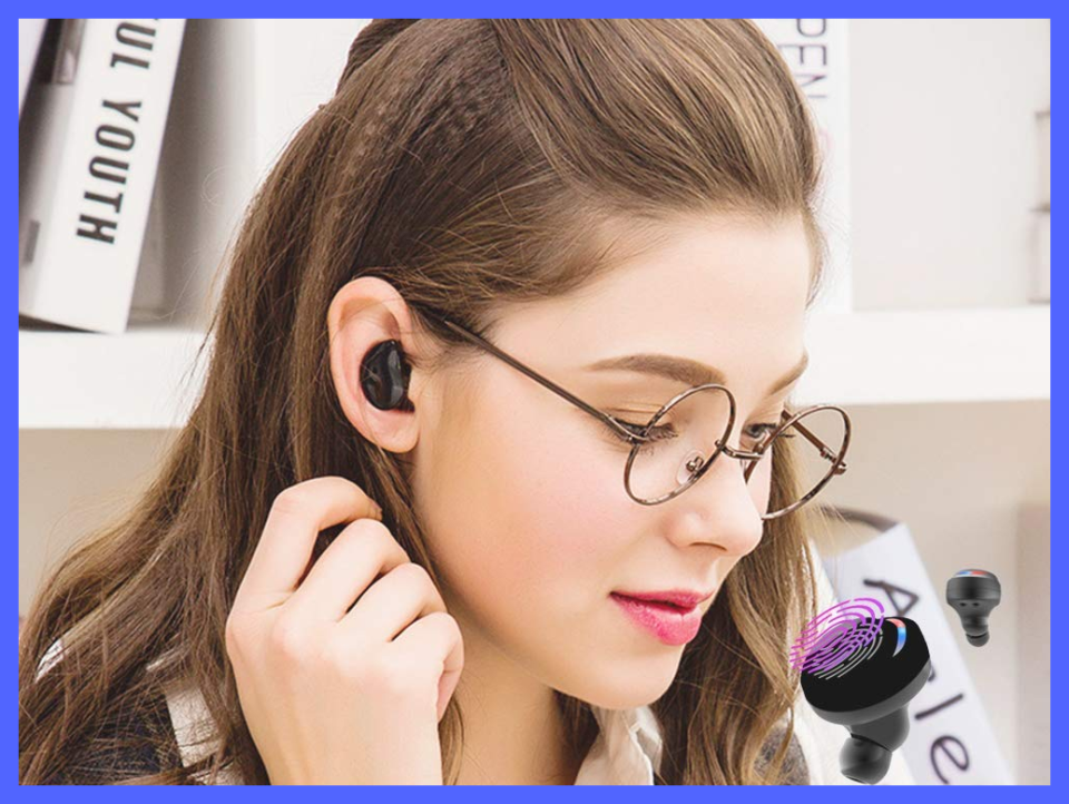 Edyell Wireless Earbuds are on sale for nearly 29 percent off. (Photo: Amazon)