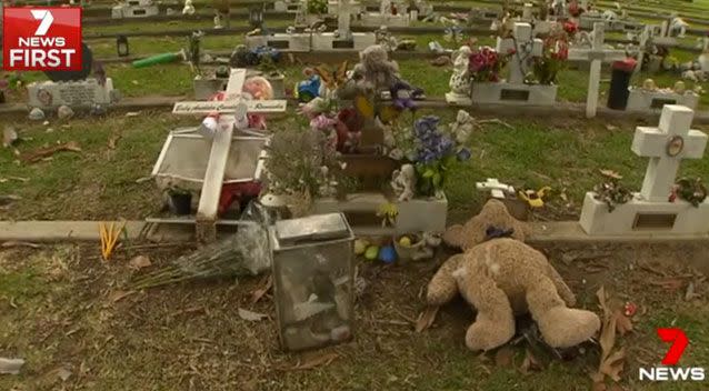 The 23-year-old damaged 68 graves including several resting places of babies. Source: 7 News