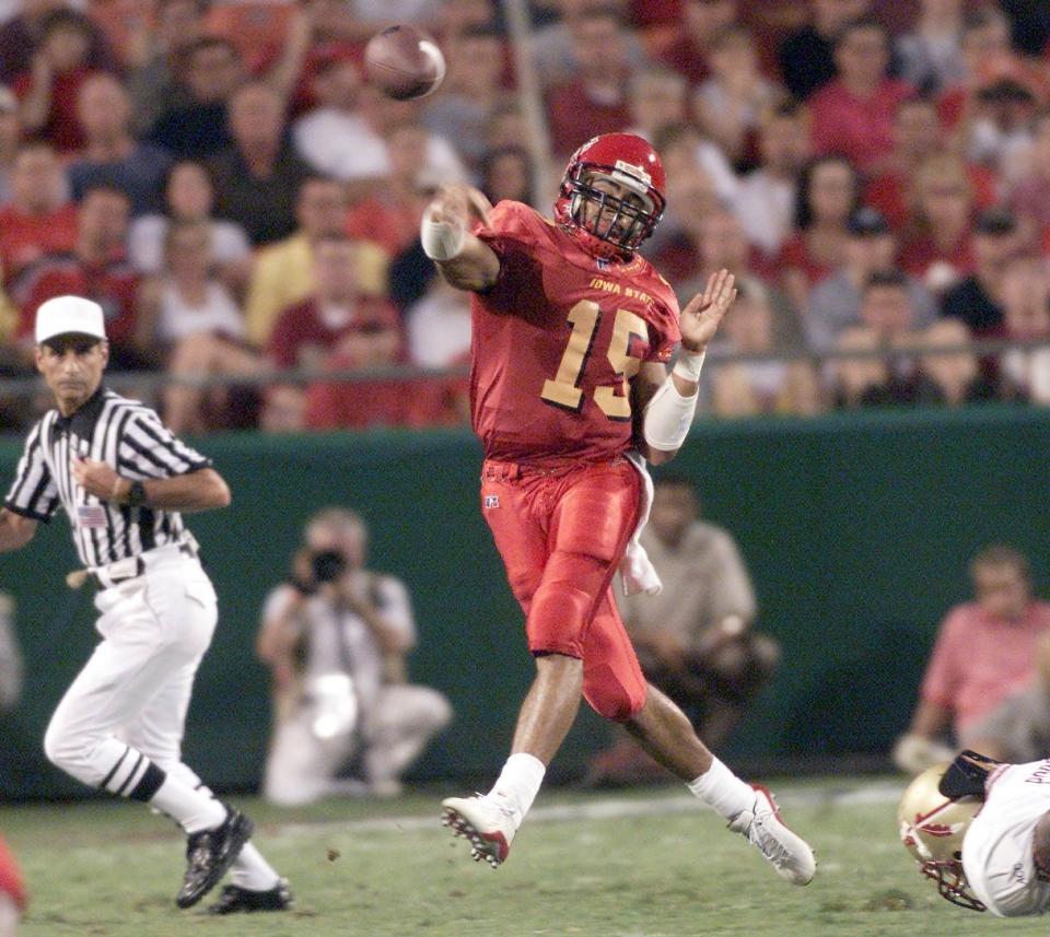 Former Cyclone great Seneca Wallace had kinds words for Brock Purdy and Hunter Dekkers.