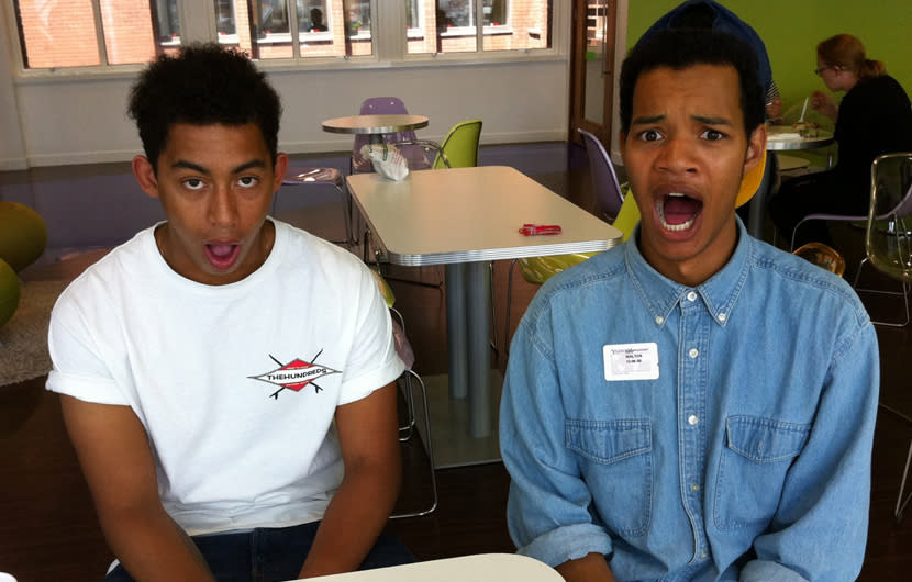 Celebrity photos: Those naughty Rizzle Kicks boys always have us in stitches!