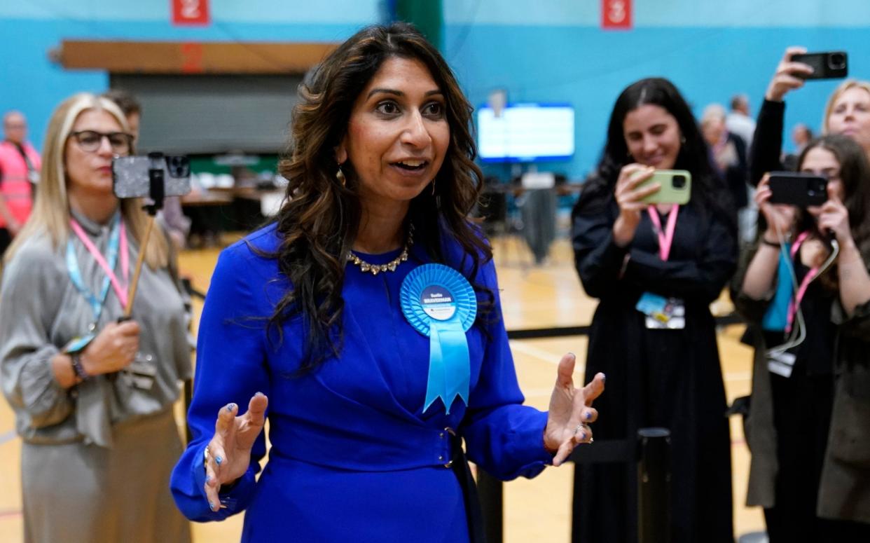 Suella Braverman is thought to be weighing up another Tory leadership bid