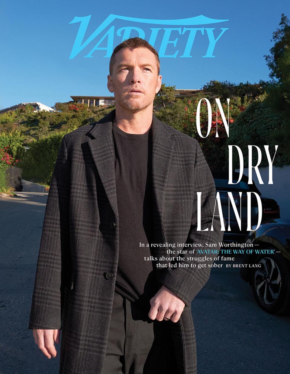 Sam Worthington Variety cover