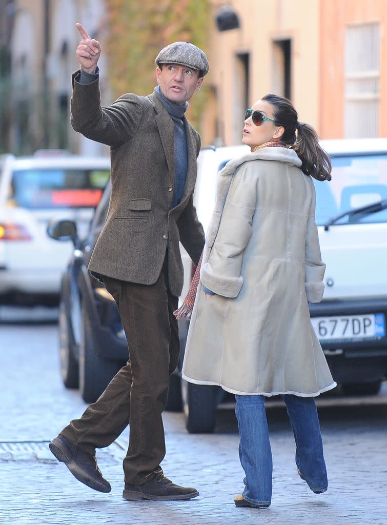 El matrimonio pasea su amor por las calles de Roma (diciembre de 2011)