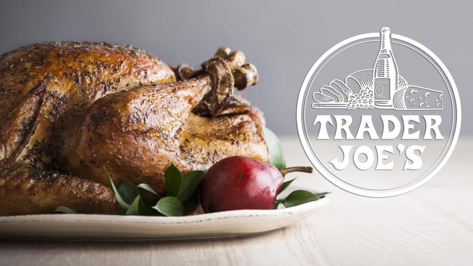 is-Trader-joes-open-on-thanksgiving: turkey on a platter