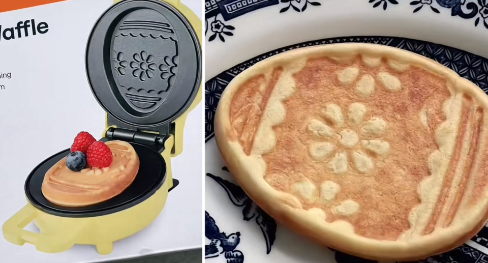 Kmart easter waffle maker 