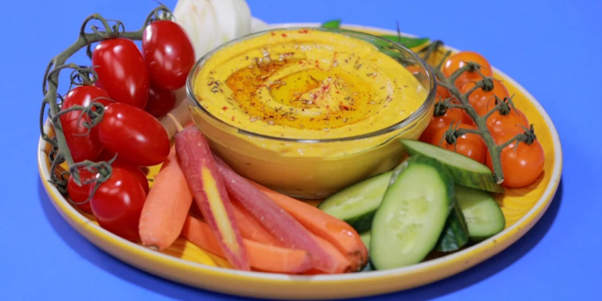 This Turmeric Hummus is a great alternative to inflammation-inducing dips and sauces, (TODAY)