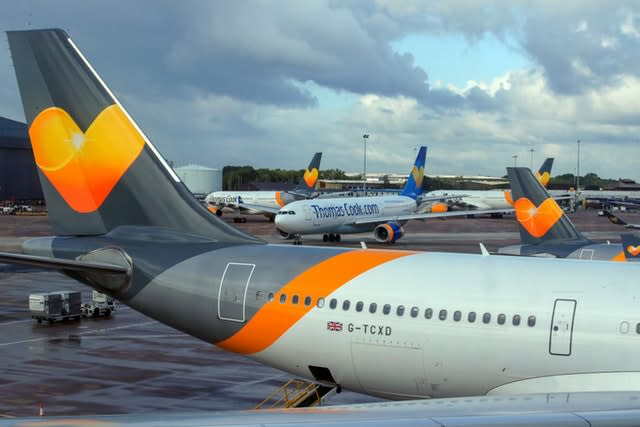 Thomas Cook planes