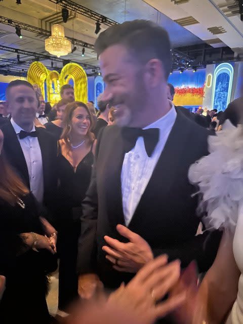 Jimmy Kimmel at the Governors Ball after the 2024 Oscars