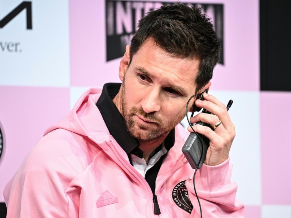 Messi könnte das nächste Spiel verpassen (Philip FONG)