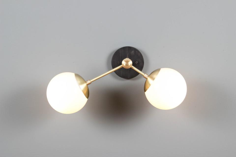 Branch Sconces With Globes
