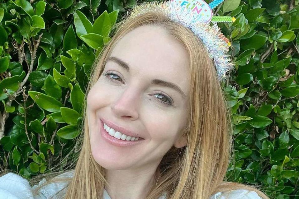 <p>Lindsay Lohan/Instagram</p> Lindsay Lohan