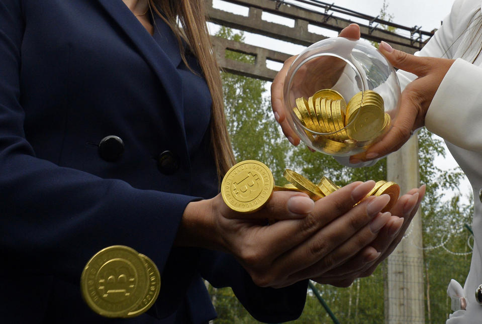 In the hands of the few: most crypto coins are held by just a small number of wallets. Photo: OLGA MALTSEVA/AFP/Getty Images