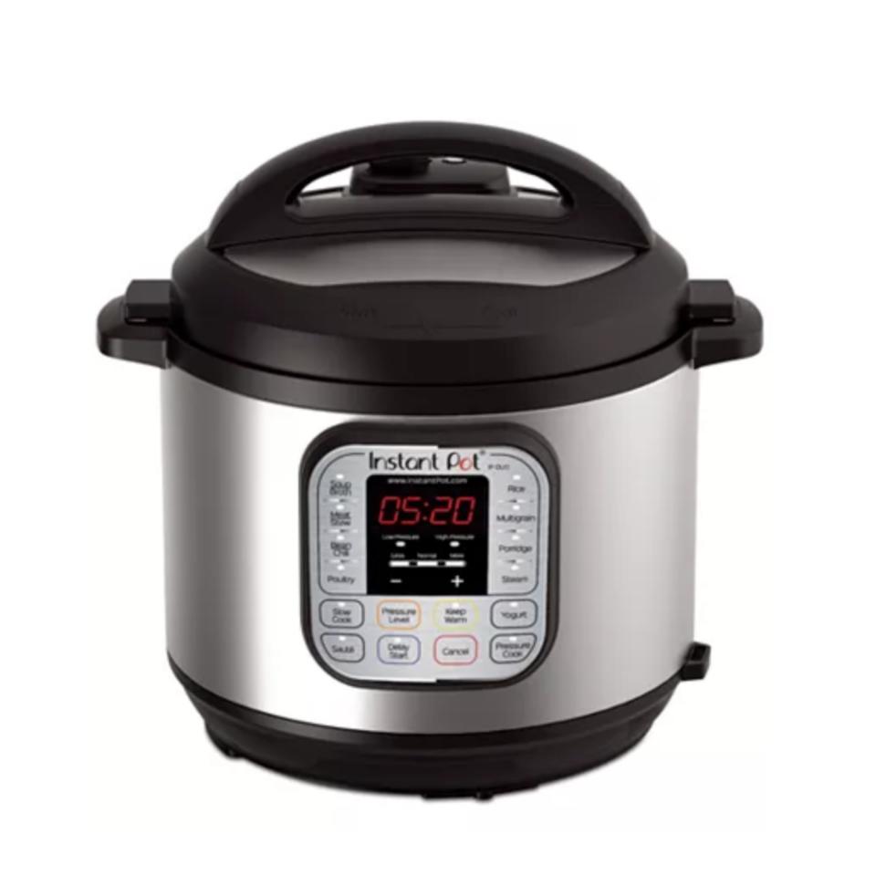 Instant Pot DUO60 7-in-1 Programmable Pressure Cooker 6-Qt. (Photo: Macy's)