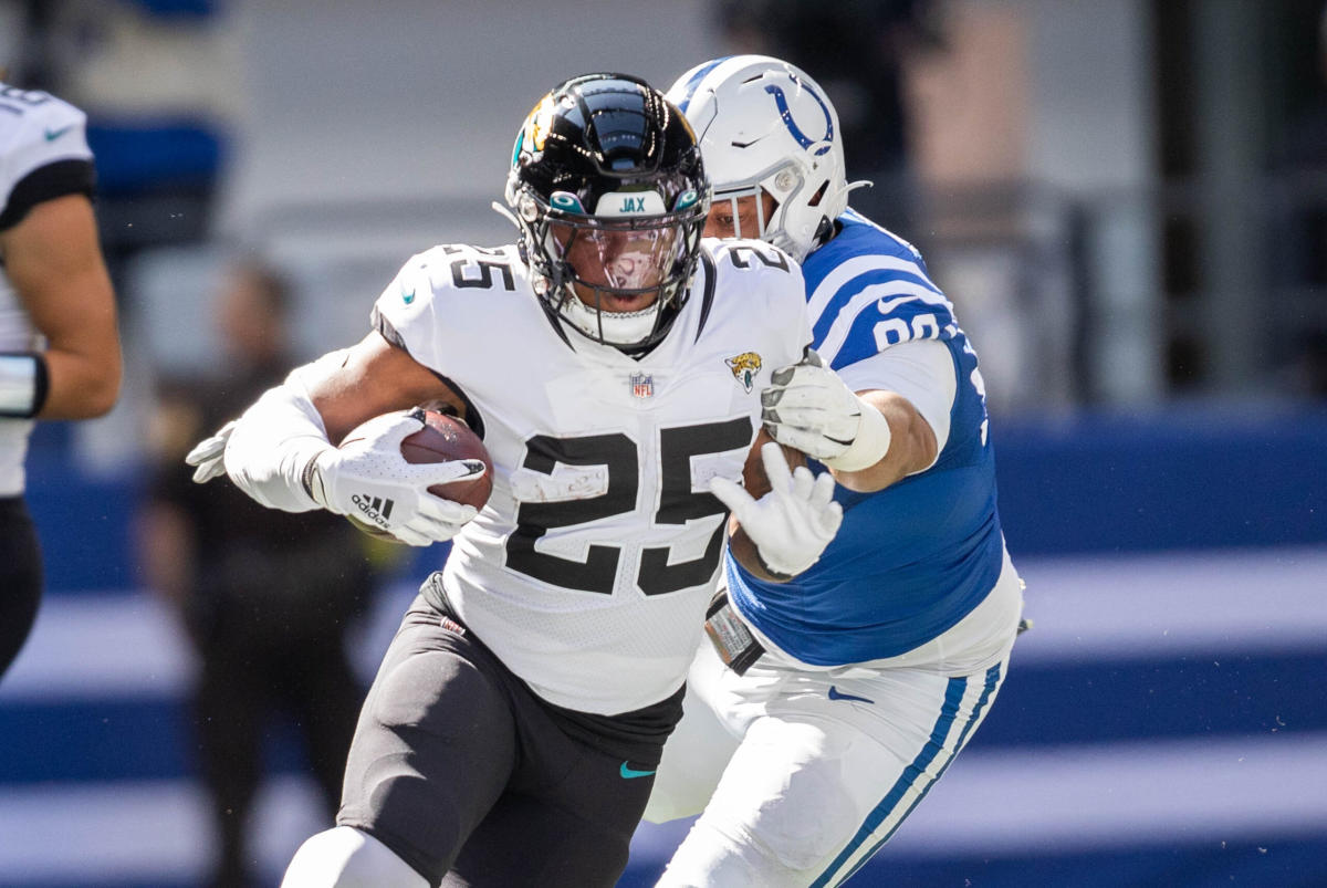 NFL on ESPN - Breaking: The New York Jets are trading a sixth-round pick  that could become a fifth to the Jacksonville Jaguars for RB James  Robinson, per Adam Schefter. The trade