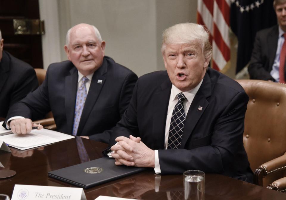 sonny perdue donald trump