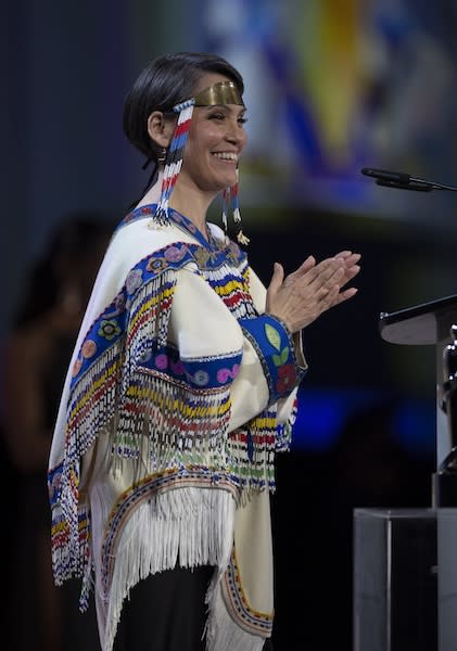 Susan Aglukark at the 2022 JUNO Awards