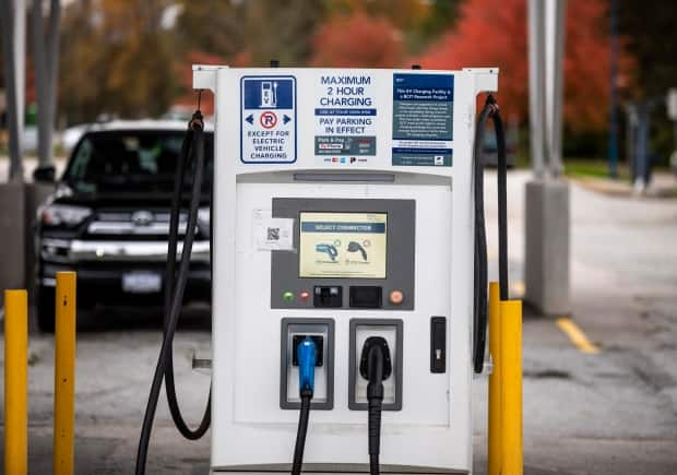 UBC professor Werner Antweiler says public charging stations for electric vehicles are still sparse, driving a need for more drivers to charge their cars at home. 