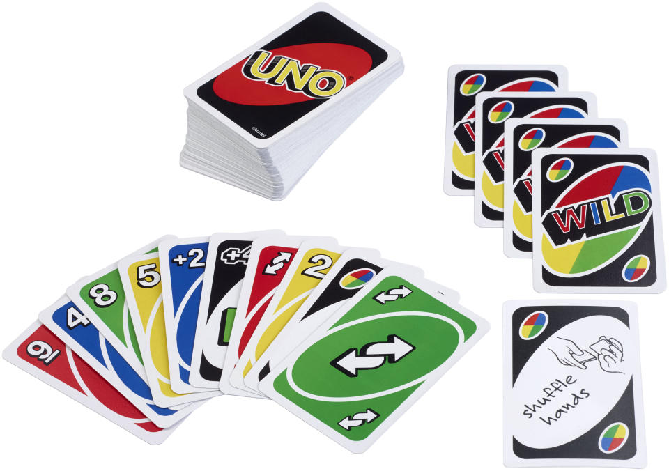 Uno card game