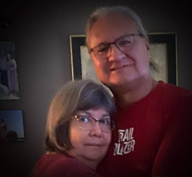 Victor Thunderchild, who died as a result of COVID-19 on Saturday, is seen here with his wife, Violet. He is being remembered as a loving father, husband and educator who would do anything for his students and his family.