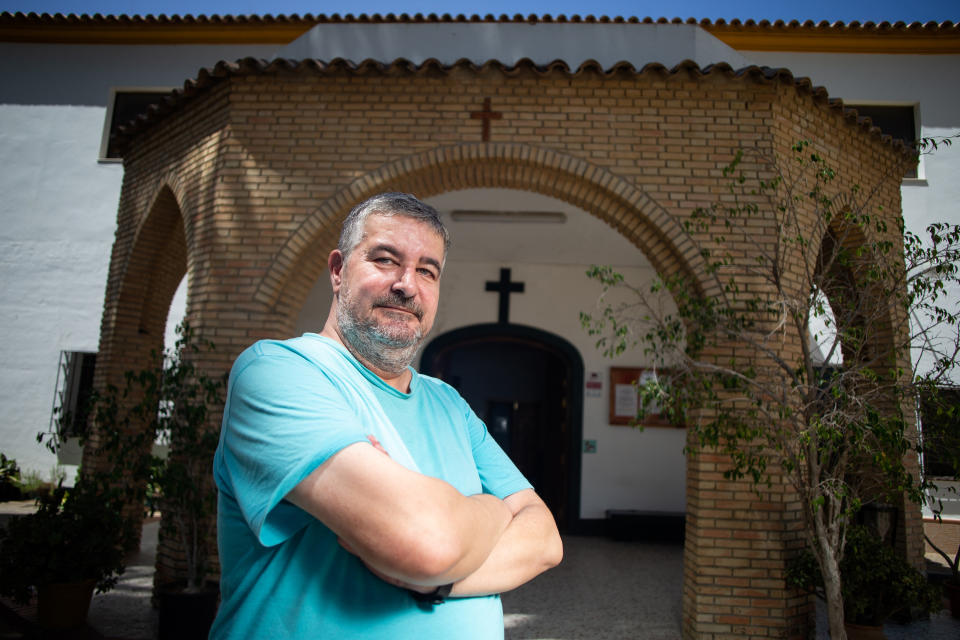 Paco Herrera, párroco en El Colorado, Cádiz. Foto Fernando Ruso