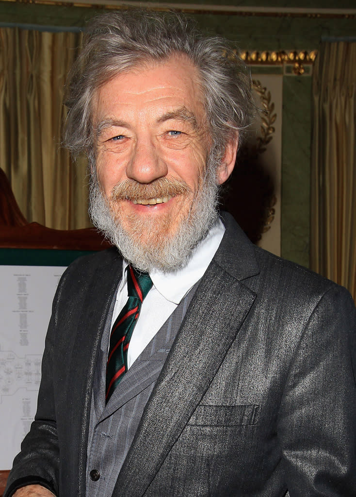 <a href="http://movies.yahoo.com/movie/contributor/1800019000" data-ylk="slk:Ian McKellen;elm:context_link;itc:0;sec:content-canvas" class="link ">Ian McKellen</a> - Gandalf Sir Ian McKellen reprises his role of Gandalf from Jackson's hugely successful "Lord of the Ring" trilogy.