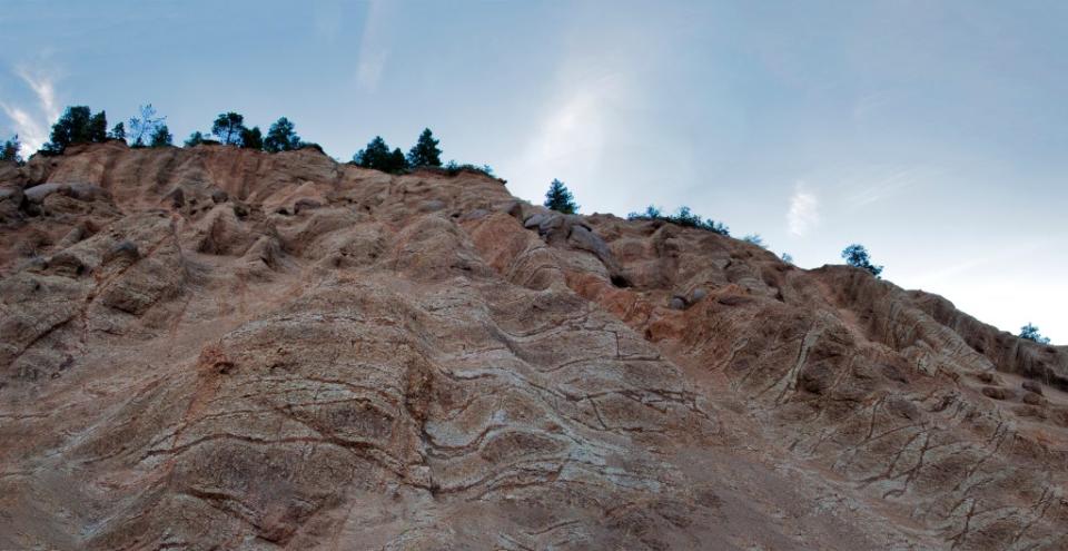 The top of North Cheyenne Cañon Park via Getty Images