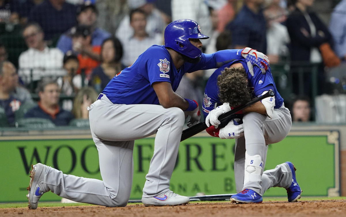 Young fan struck by foul ball during Cubs–Astros game