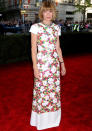 Met Ball 2013: Anna Wintour also ditched the punk theme in favour of floral Chanel Couture.