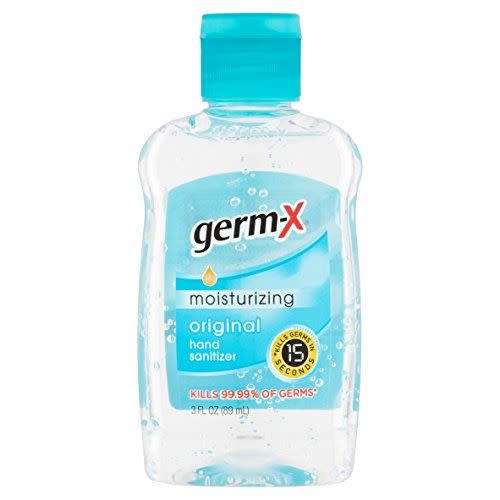 12) Germ-X Original Hand Sanitizer