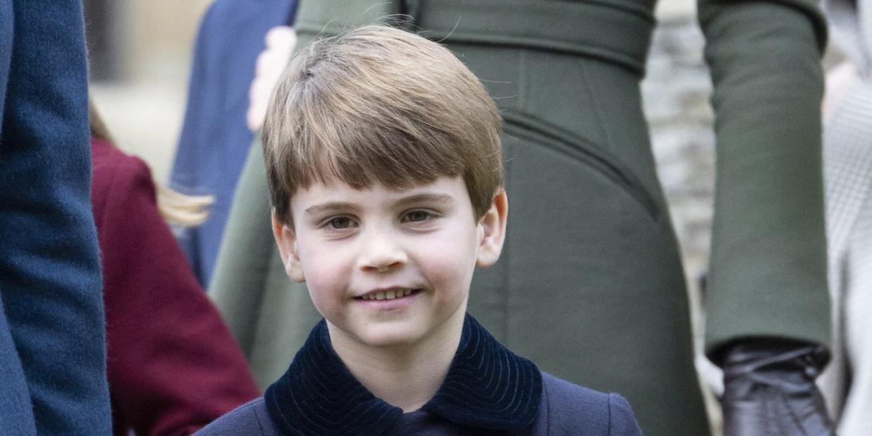 sandringham, norfolk december 25 prince louis of wales attends the christmas day service at st mary magdalene church on december 25, 2022 in sandringham, norfolk king charles iii ascended to the throne on september 8, 2022, with his coronation set for may 6, 2023 photo by mark cuthbertuk press via getty images