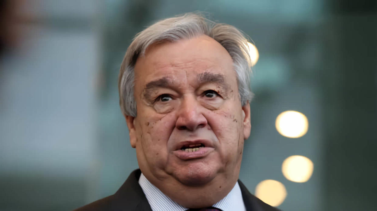 António Guterres. 