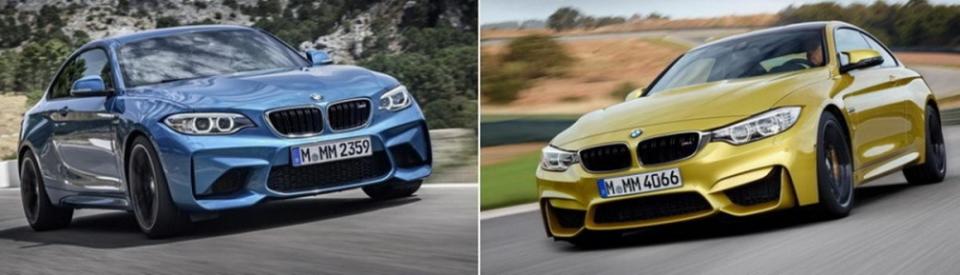 BMW M2細部設計發表！M2 & M4果然是『血濃於水』的性能兄弟檔....